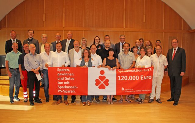 Spendenübergabe PS-Sparen