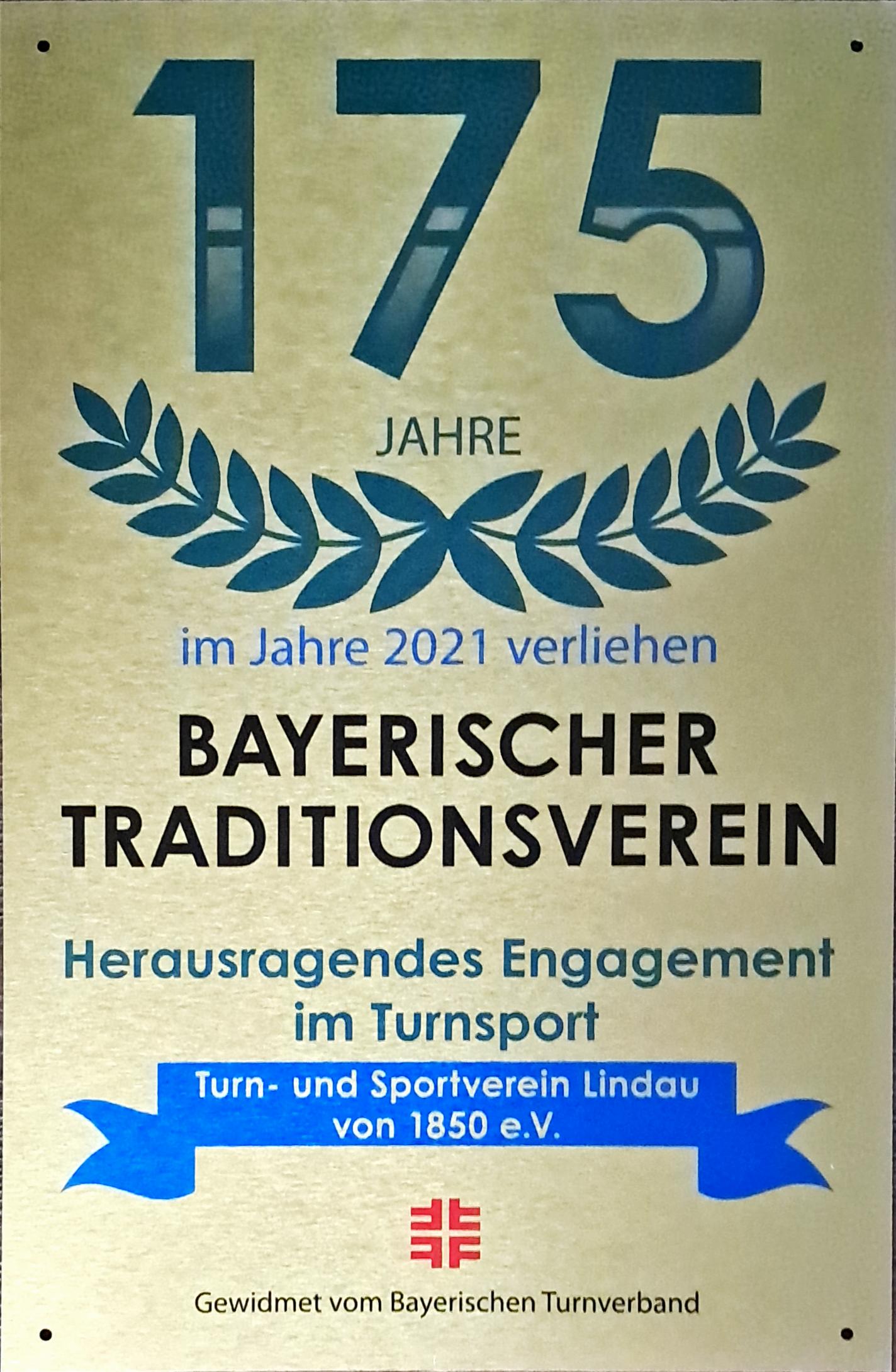 Plakette Turnverband